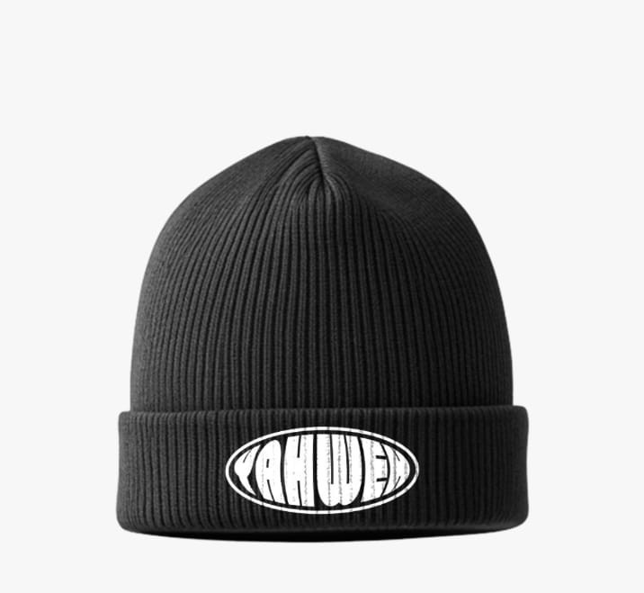 YAHWEH Beanie — White Logo